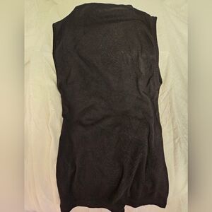 Zara Classic Black Sleeveless Top